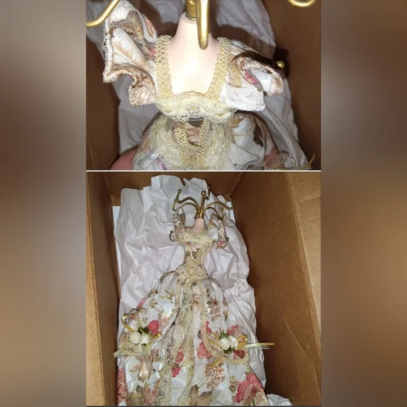 Vintage Baroque style jewelry holder - Picture 4 of 12